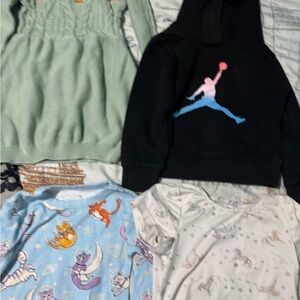 Black Hoodie with Colorful Logo